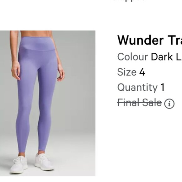 Lululemon Wunder Train High-Rise Tight 28" - Picture 3 of 7